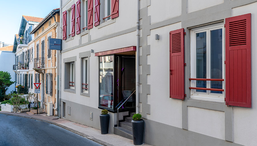 L'hotel Koegui à Biarritz